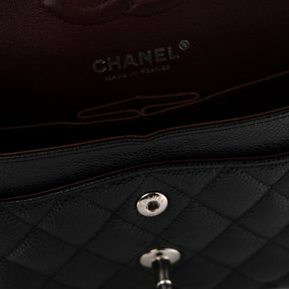 Chanel Caviar Quilted Small Double Flap Black 12 of 13