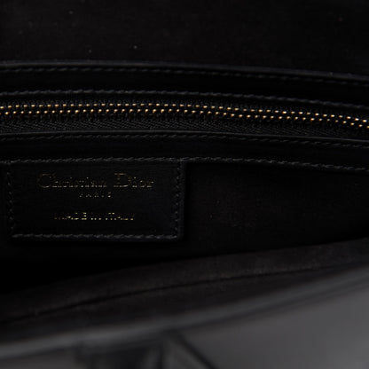 Christian Dior Calfskin Saddle Bag Black 8 of 10