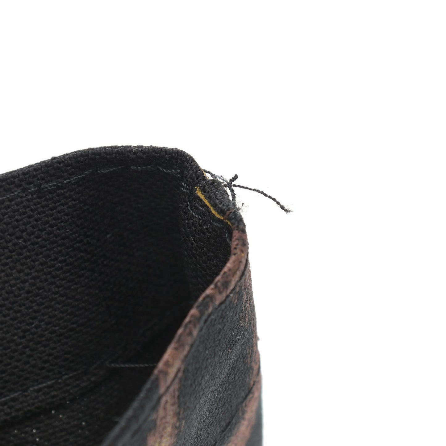 Canvas Leopard Tote Black