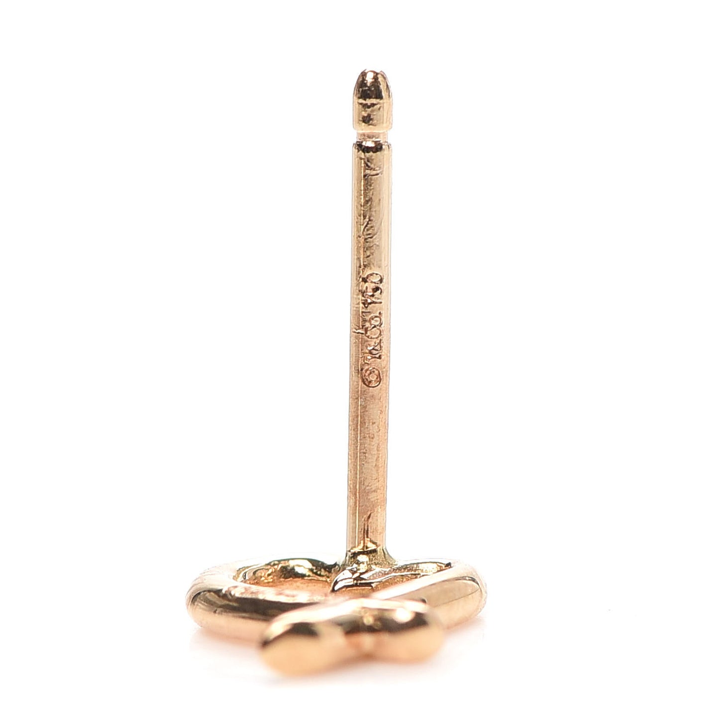 18K Rose Gold Mini Paloma Picasso Loving Heart Earrings
