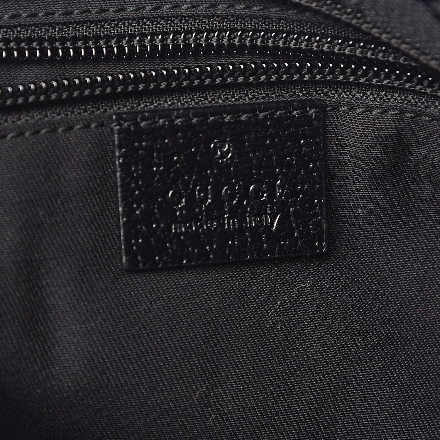 Gucci Monogram Web Small Flat Messenger Crossbody Black 6 of 10