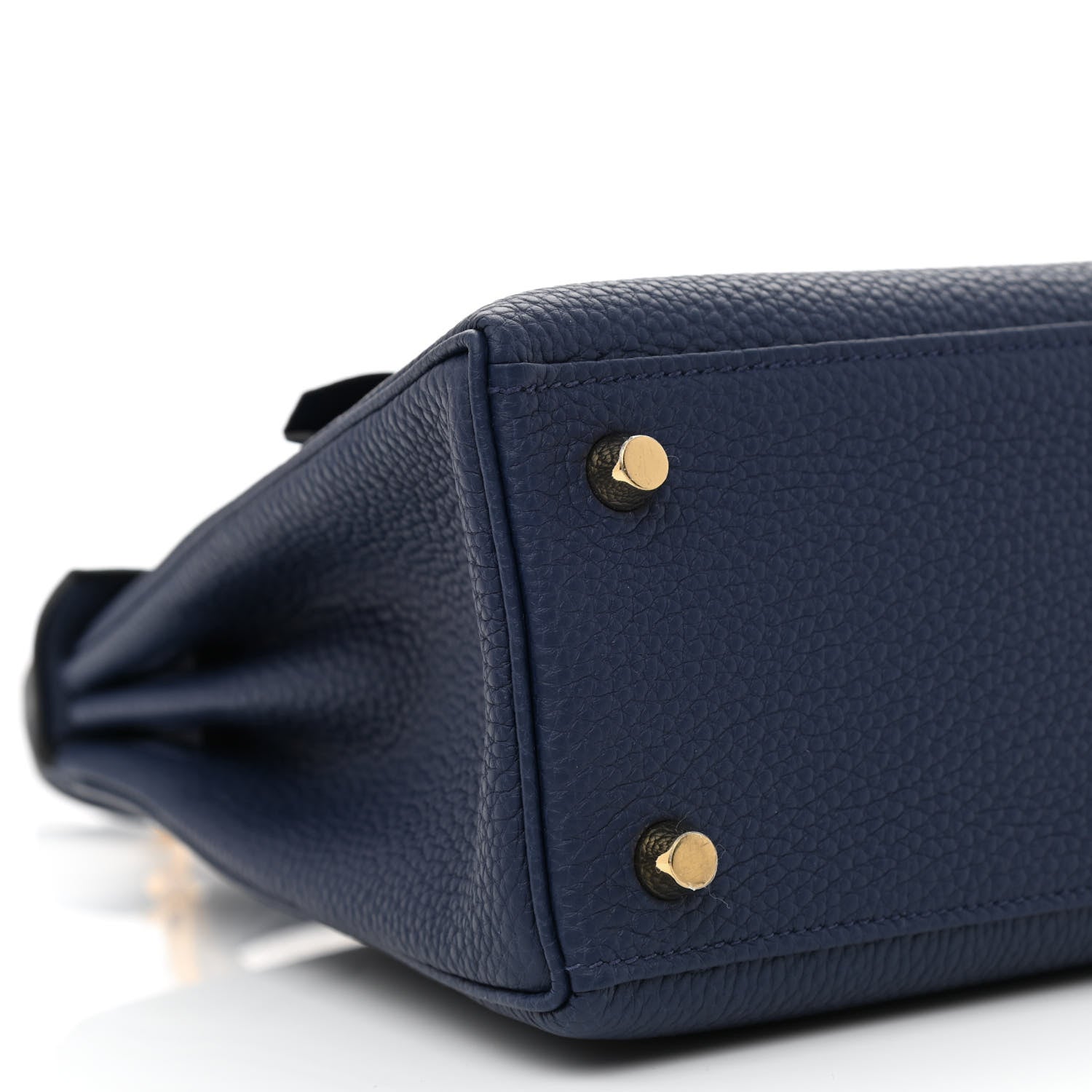 Hermes Togo Kelly Retourne 25 Bleu Saphir 9 of 11
