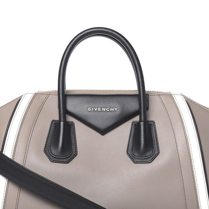 Givenchy Calfskin Medium Tri-Color Antigona Beige Black White 9 of 11