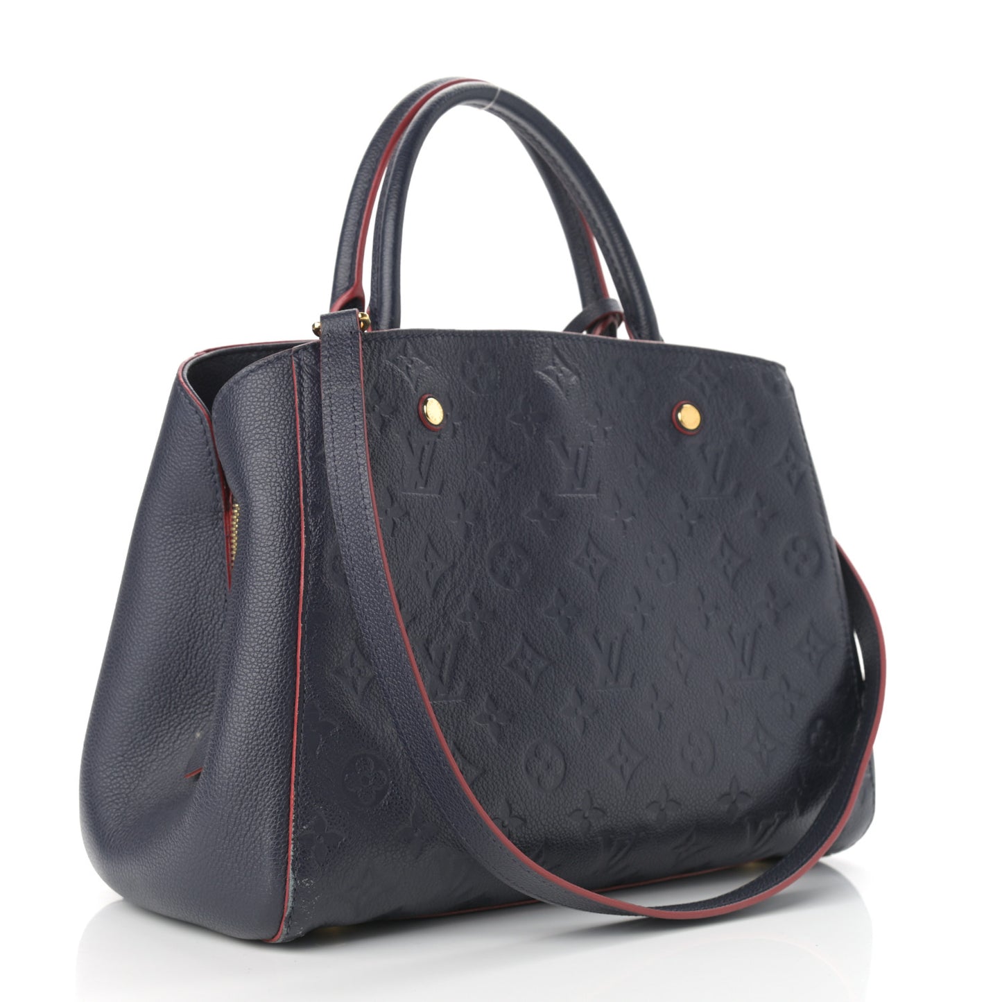 Empreinte Montaigne MM Marine Rouge