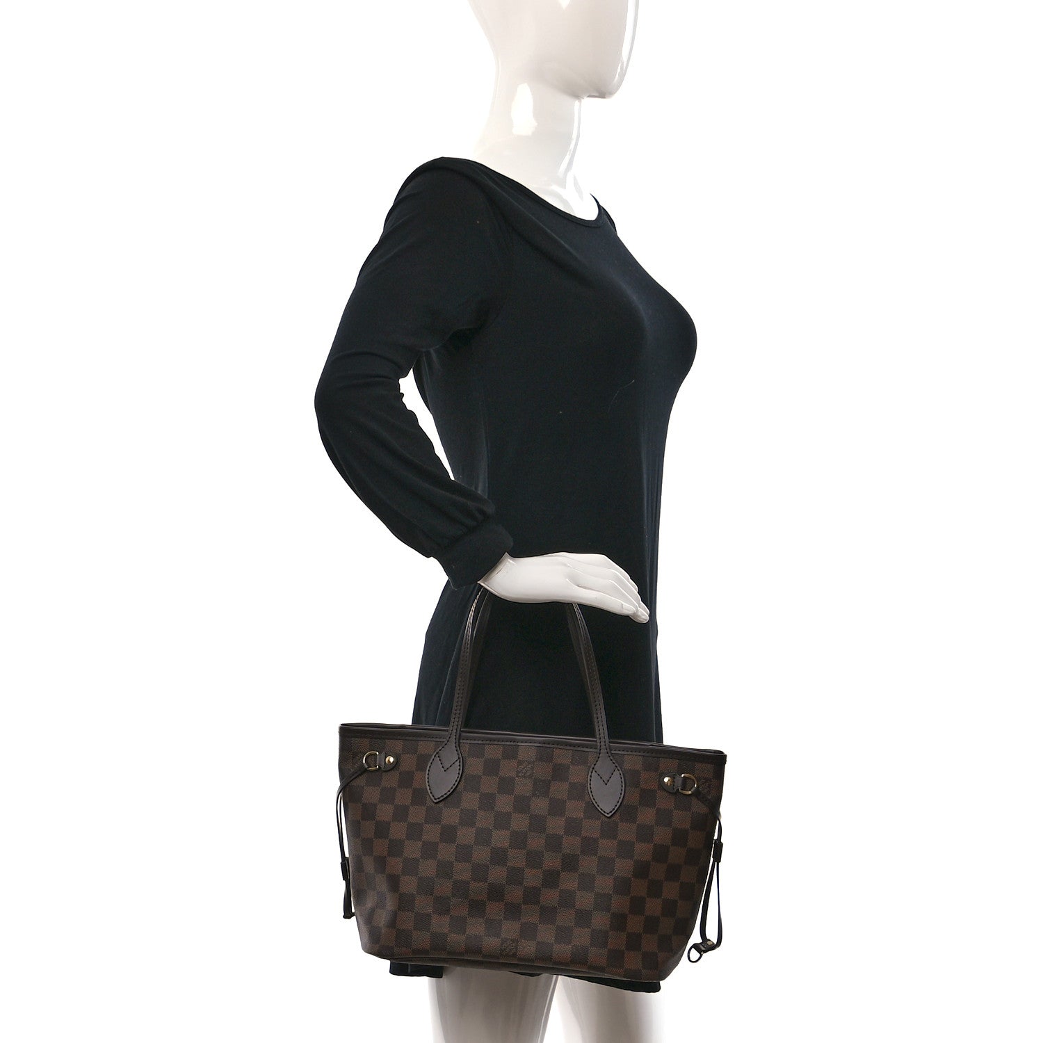 Louis Vuitton Damier Ebene Neverfull PM 2 of 12