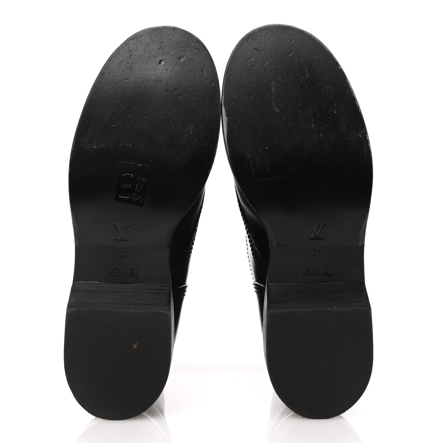 Calfskin Monogram Metropolis Flat Ranger Boots 40 Black