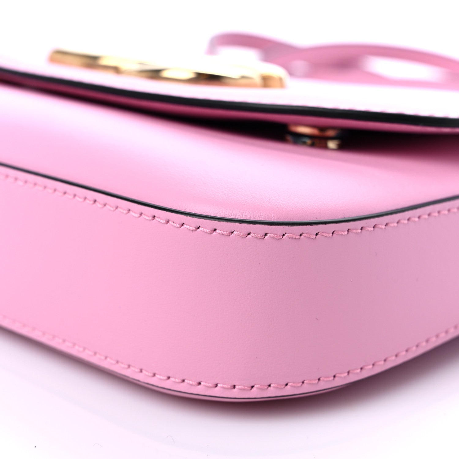 Dolce & Gabbana Calfskin 3.5 Flap Crossbody Bag Pink 7 of 7