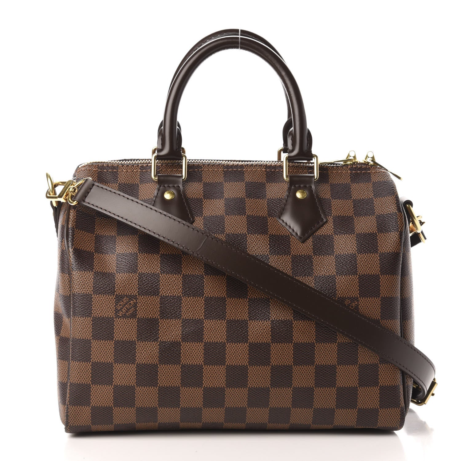 Louis Vuitton Damier Ebene Speedy Bandouliere 25 1 of 10