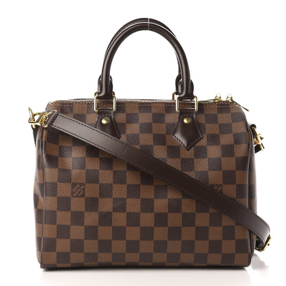Louis Vuitton Damier Ebene Speedy Bandouliere 25 1 of 10