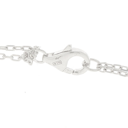 Cartier 18K White Gold 2 Diamond LOVE Necklace 4 of 5
