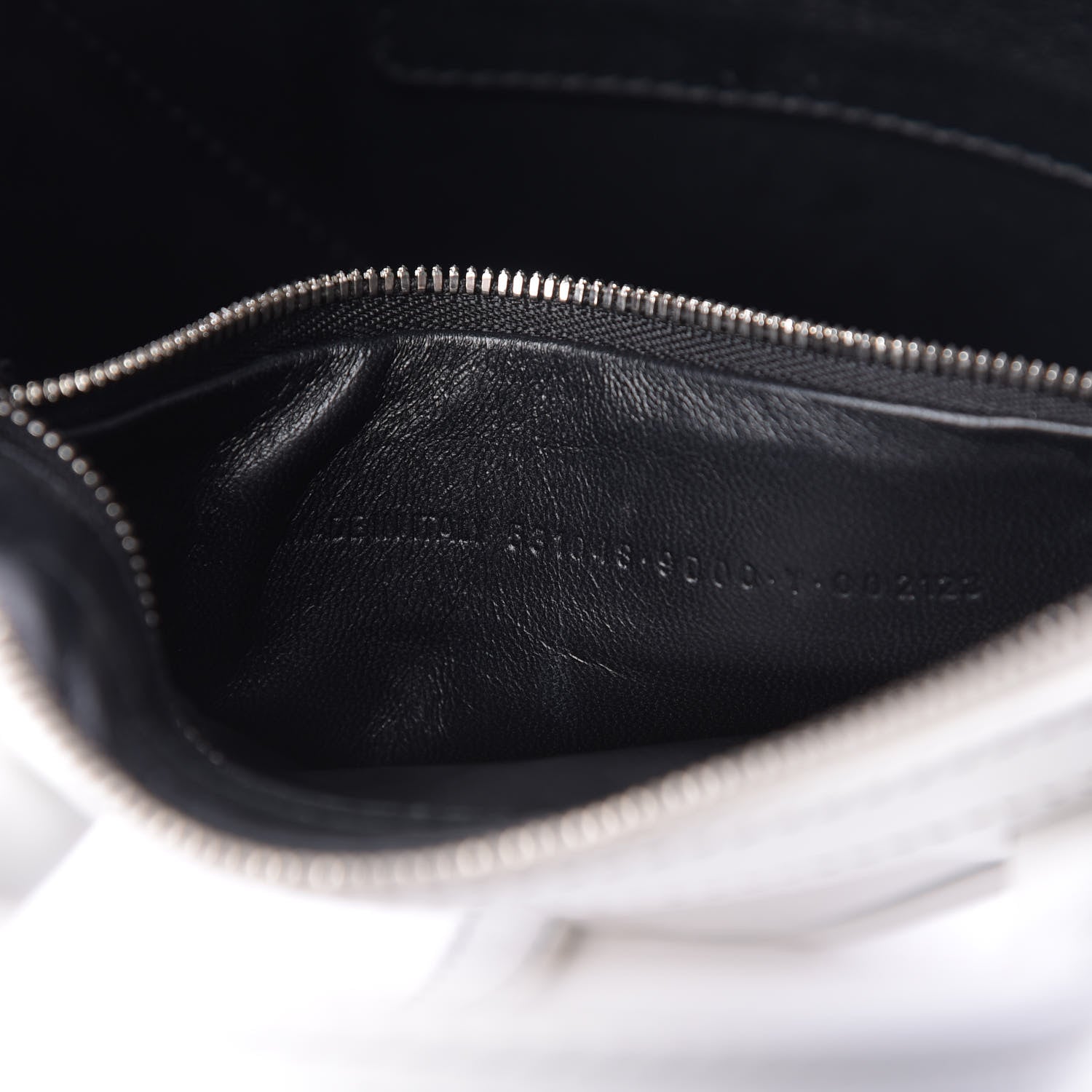 Balenciaga Calfskin XS Triangle Duffle White 8 of 17