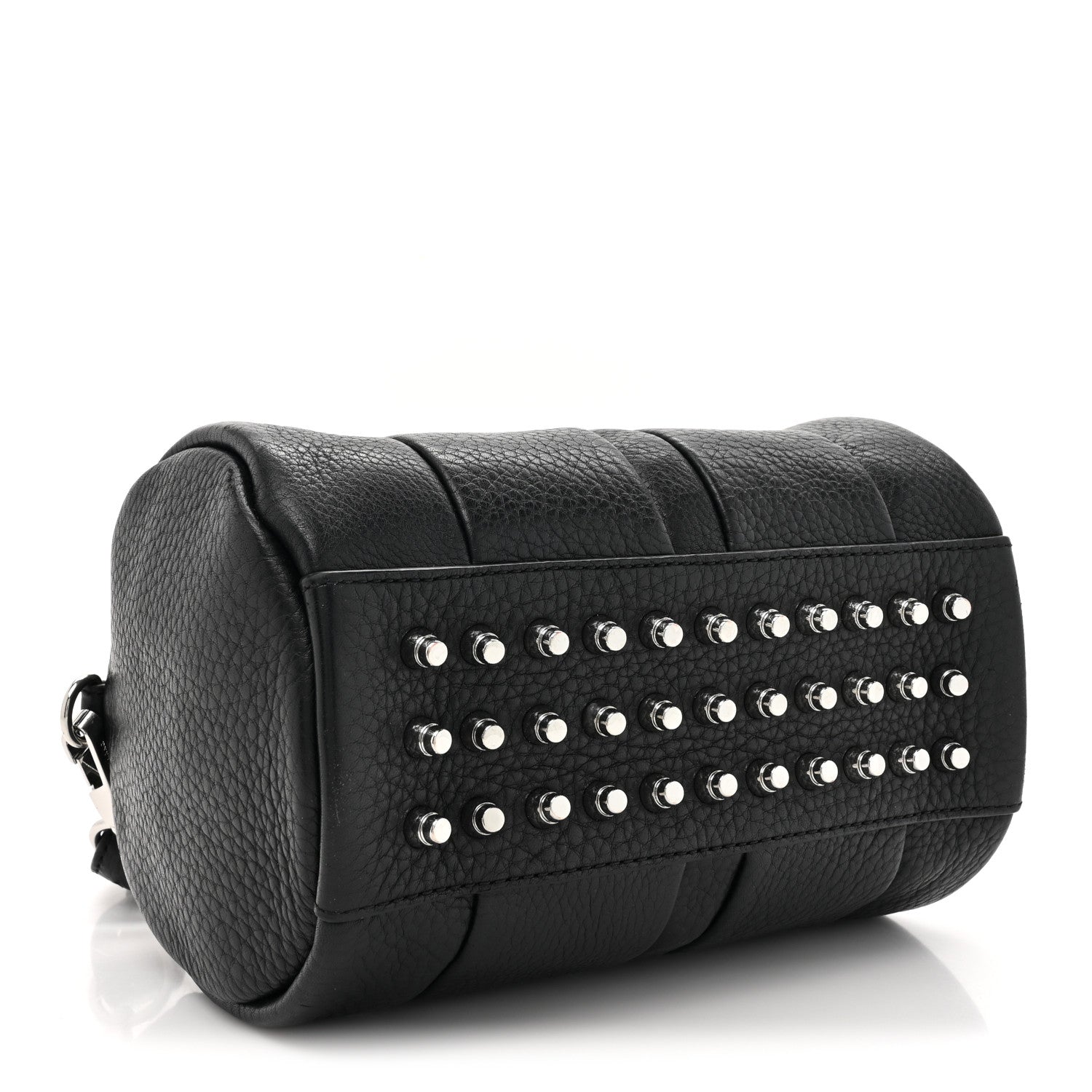 Alexander Wang Pebbled Lambskin Mini Rockie Black Rhodium Hardware 4 of 10