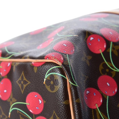Louis Vuitton Monogram Cerises Keepall 45 11 of 20