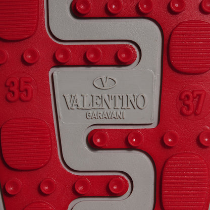 Valentino Garavani Nylon Rockstud Snow Boots S 35-37 White 6 of 8