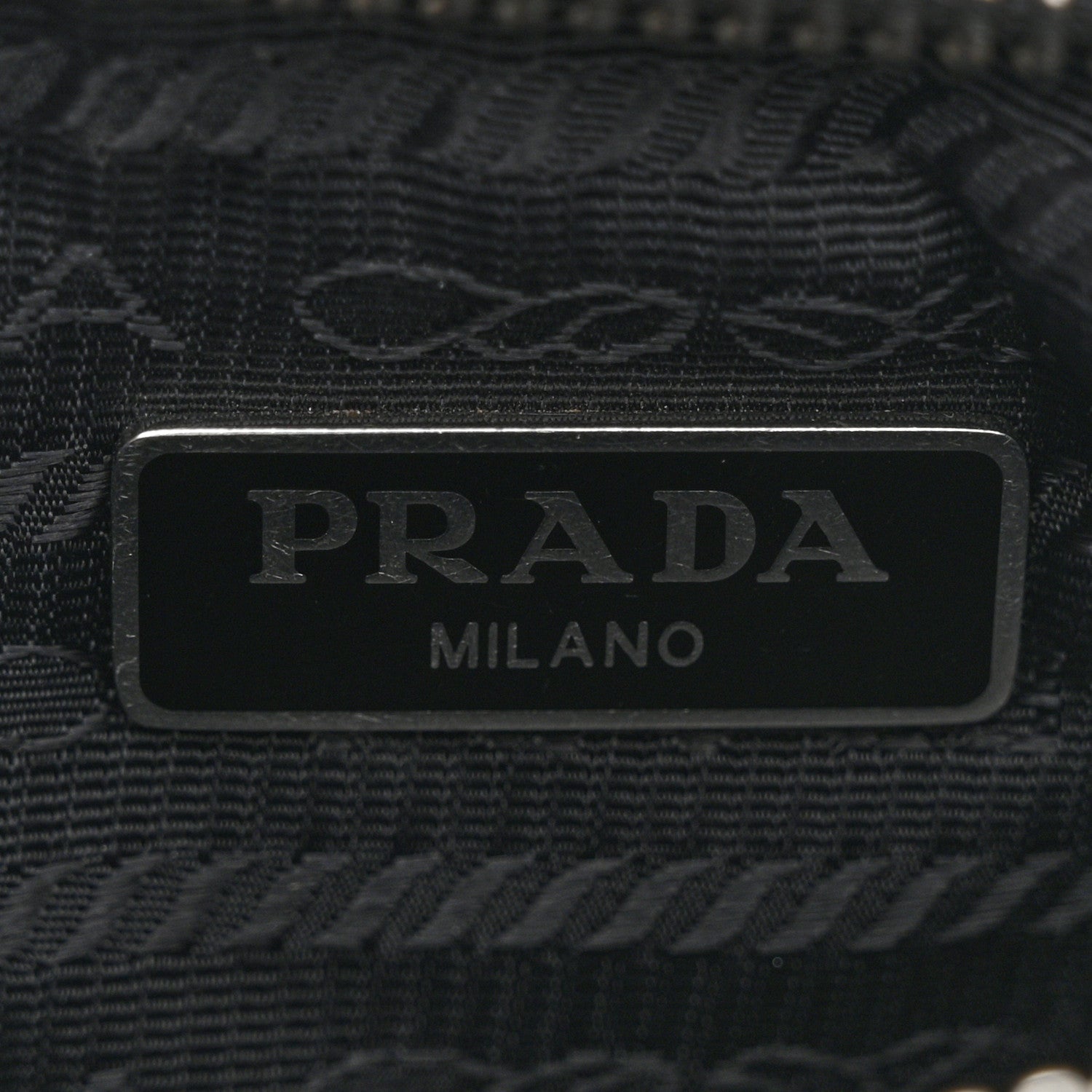 Prada Nylon Re-Edition 2005 Shoulder Bag Black 6 of 13
