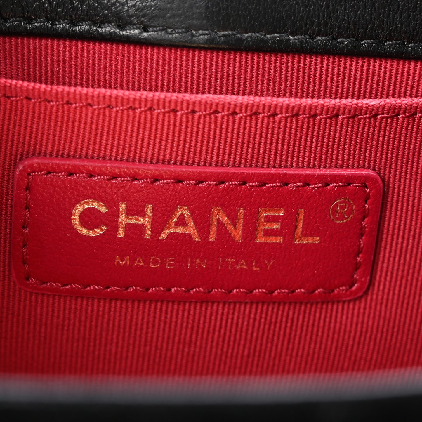 Velvet Strass Diamond Lock Flap Black