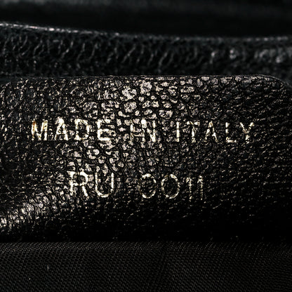 Christian Dior Calfskin Saddle Bag Black 6 of 9