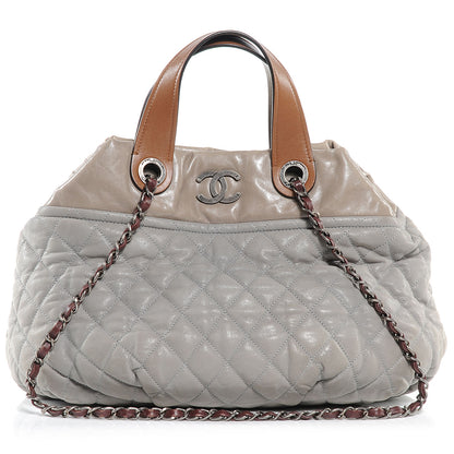 Chanel Iridescent Calfskin Large In The Mix Tote Bag Gray 1 of 9