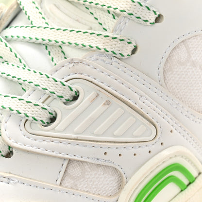 Gucci Demetra GG Supreme Monogram Womens Basket Low Top Sneakers 35 Great White Green 10 of 11