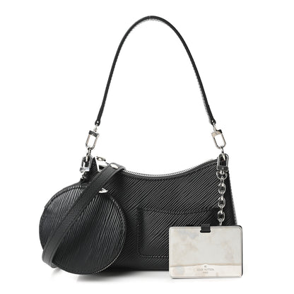 Louis Vuitton Epi Marellini Black 3 of 10