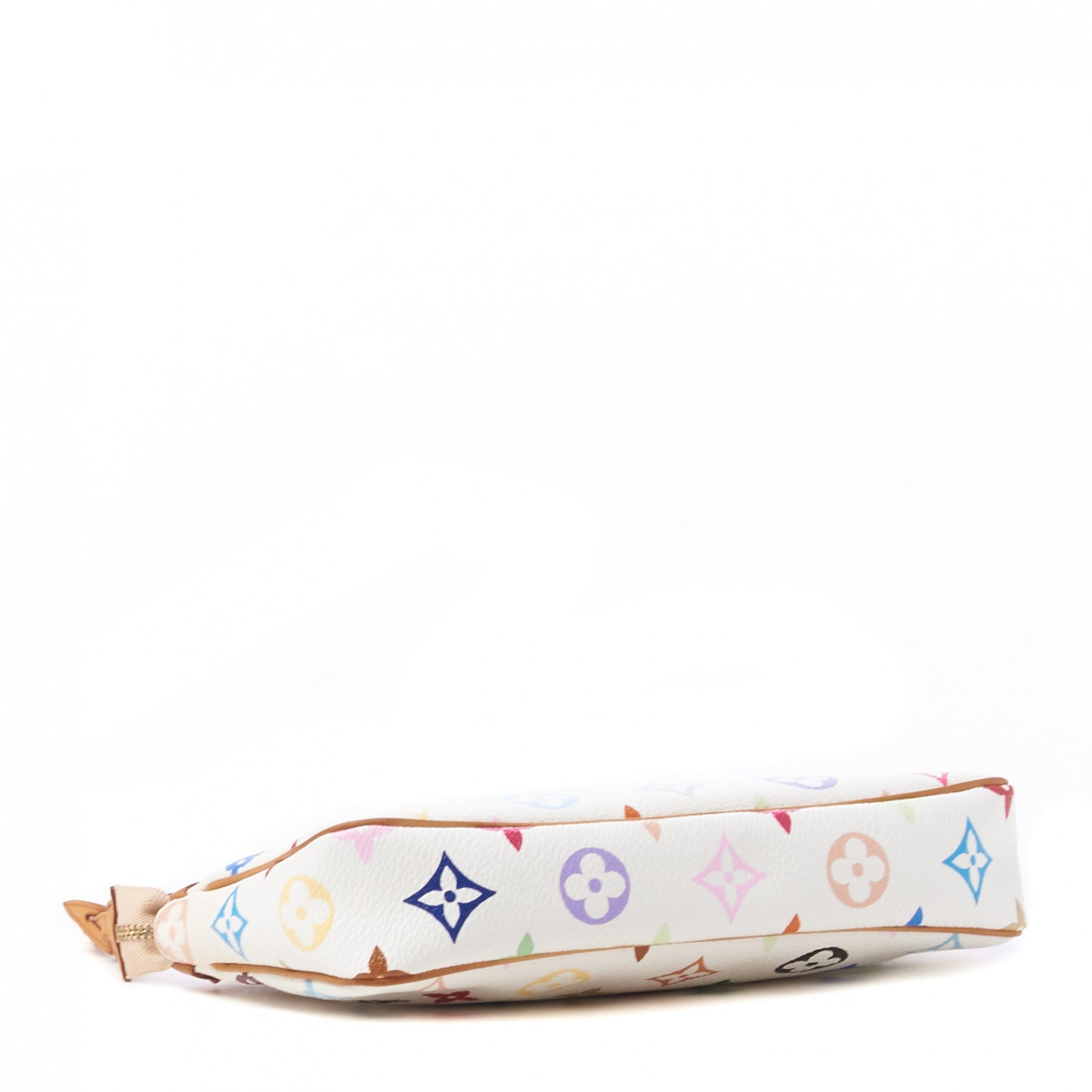 Monogram Multicolor Pochette Accessories White