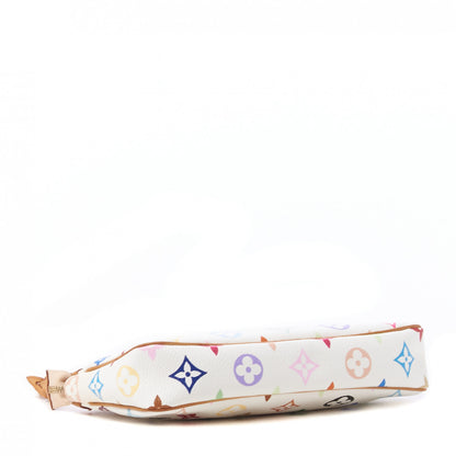 Louis Vuitton Monogram Multicolor Pochette Accessories White 3 of 7