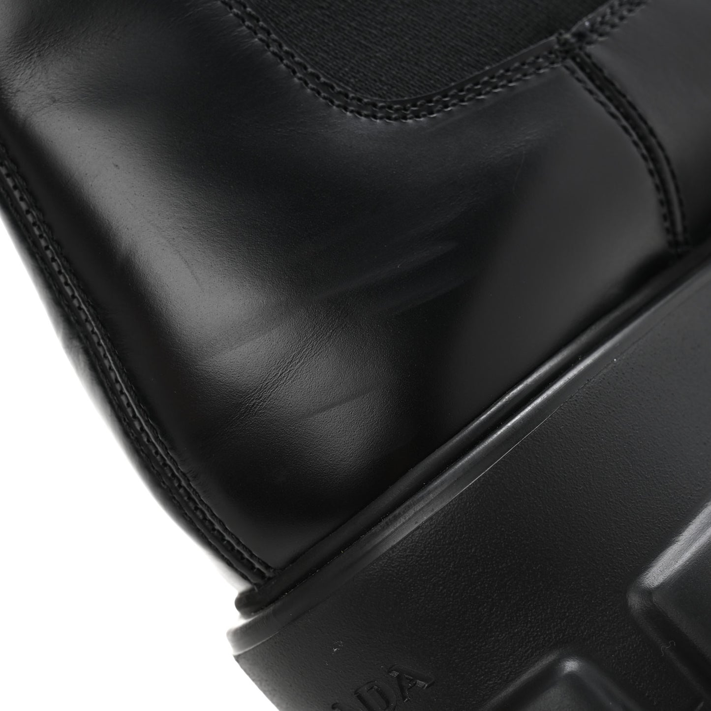Spazzolato Rois Triangle Monolith Chelsea 55mm Boots 40.5 Black