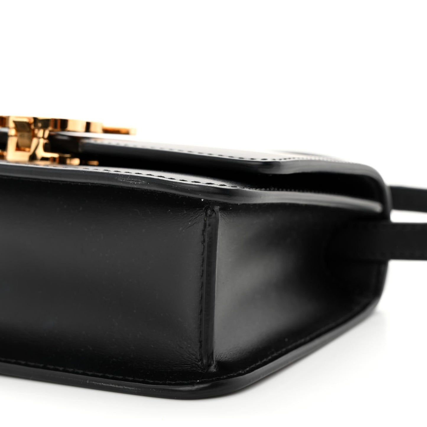 Calfskin Small TB Bag Black
