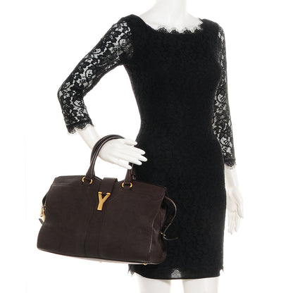Saint Laurent Sheepskin Medium Cabas ChYc Brown 2 of 9