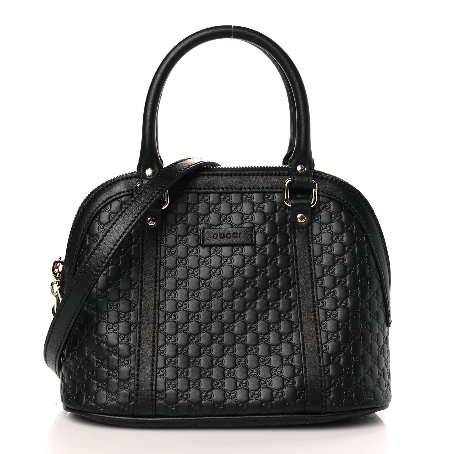 Microguccissima Mini Dome Bag Black