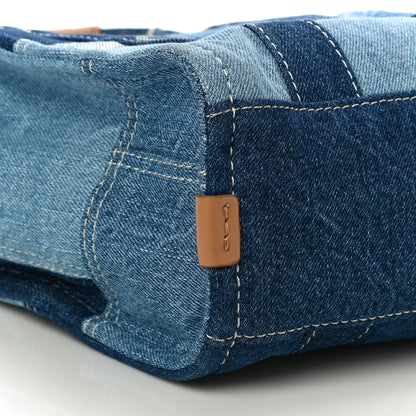 Marc Jacobs Denim Canvas Small Tote Bag Blue 9 of 11