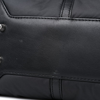 Burberry Nylon House Check Quilted Abbey Diaper Bag Black 14 of 14