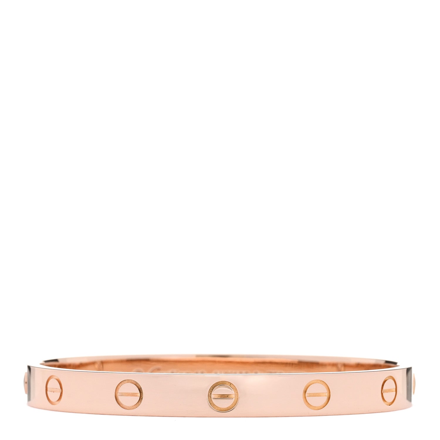 Cartier 18K Rose Gold Love Bracelet 16 1 of 9