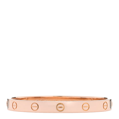 Cartier 18K Rose Gold Love Bracelet 16 1 of 9