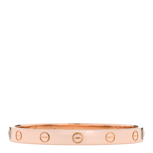 18K Rose Gold Love Bracelet 16