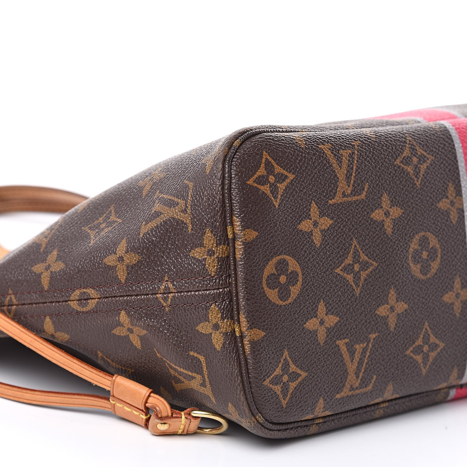 Louis Vuitton Monogram Neverfull PM Fuchsia Gris 9 of 17