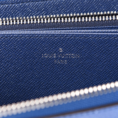 Louis Vuitton Monogram Escale Zippy Wallet Blue 5 of 7