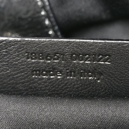 Saint Laurent Textured Patent Y-Mail Tote Black 6 of 9