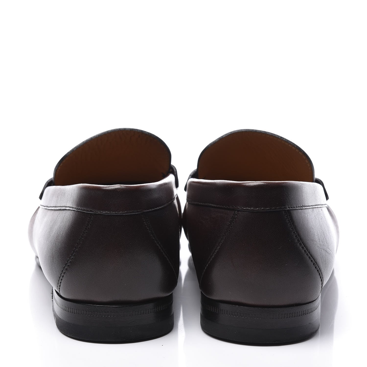 Louis Vuitton Calfskin Mens Montaigne Loafers 10.5 Brown 7 of 10