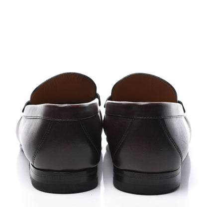 Louis Vuitton Calfskin Mens Montaigne Loafers 10.5 Brown 7 of 10