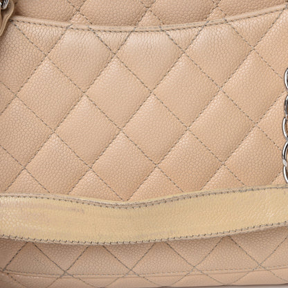 Chanel Caviar Quilted Grand Shopping Tote GST Beige Clair 26 of 33