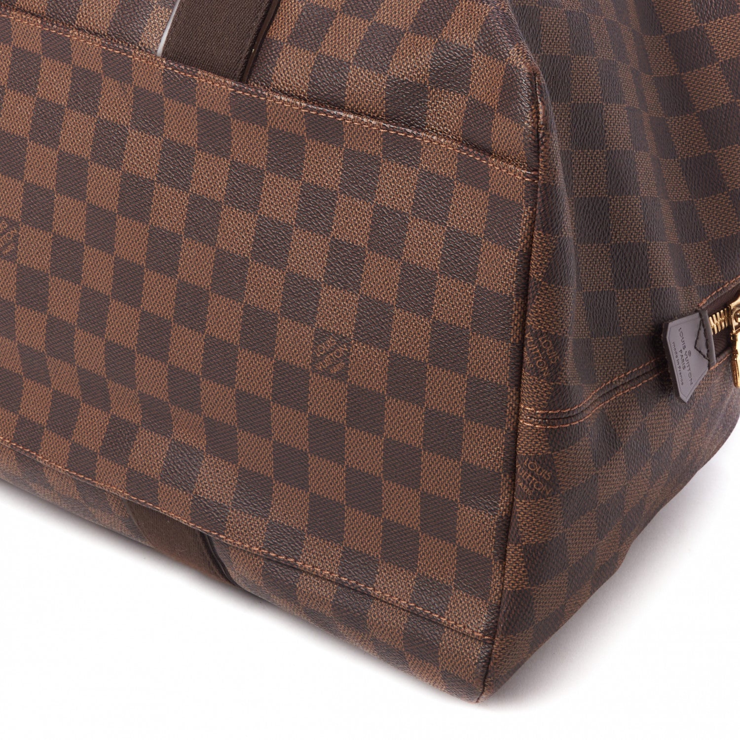 Louis Vuitton Damier Ebene Weekender Beaubourg GM 5 of 8