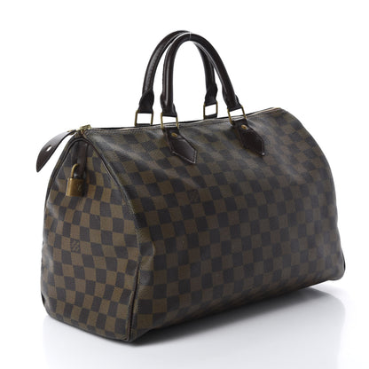 Louis Vuitton Damier Ebene Speedy 35 3 of 15