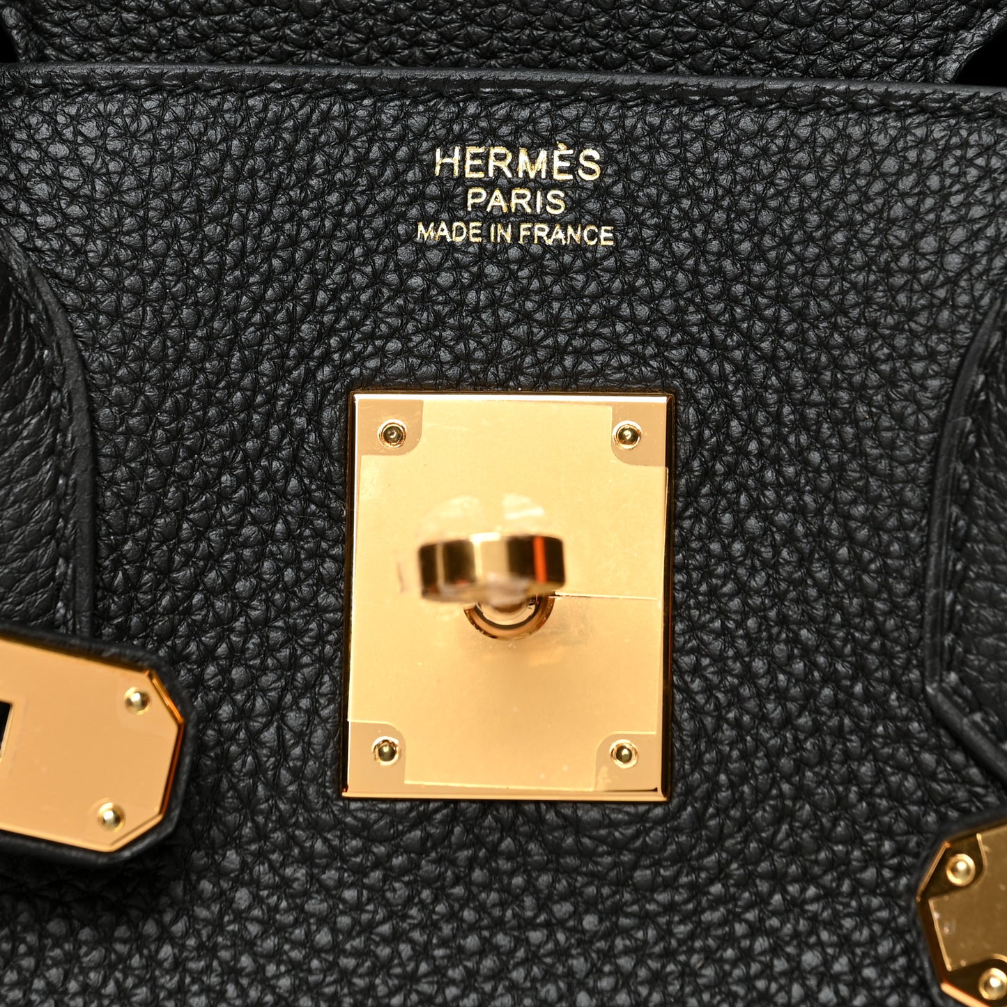 Togo Birkin 30 Black