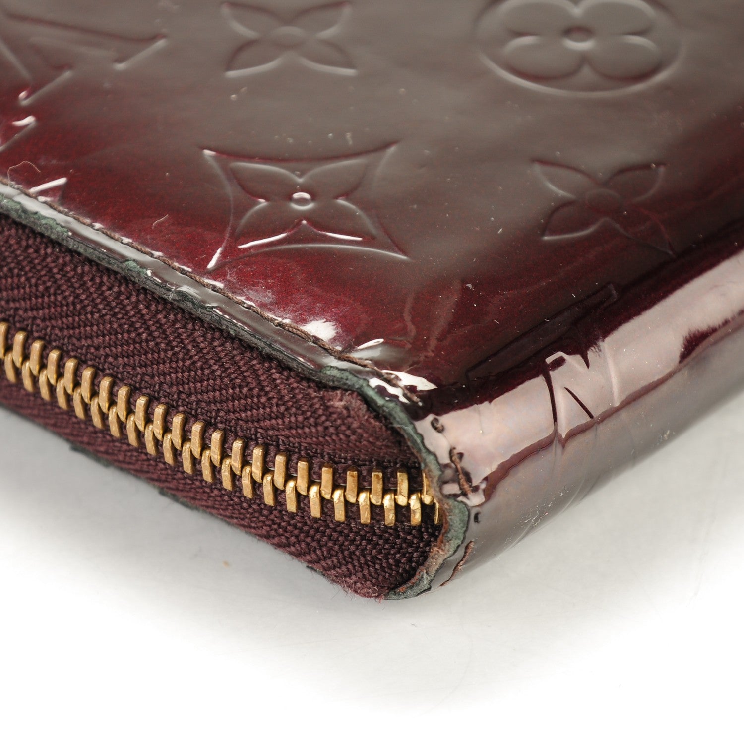 Louis Vuitton Vernis Zippy Wallet Amarante 8 of 10