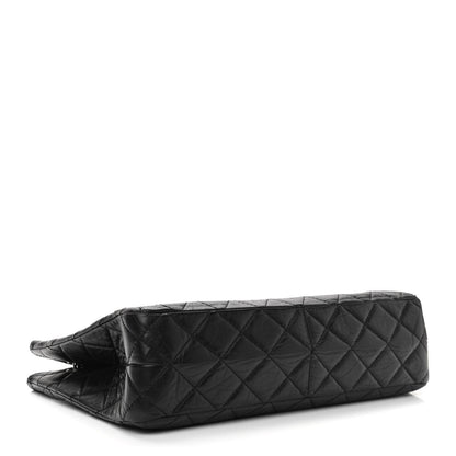 Chanel Aged Calfskin Reissue 2.55 Tote Black 4 of 13