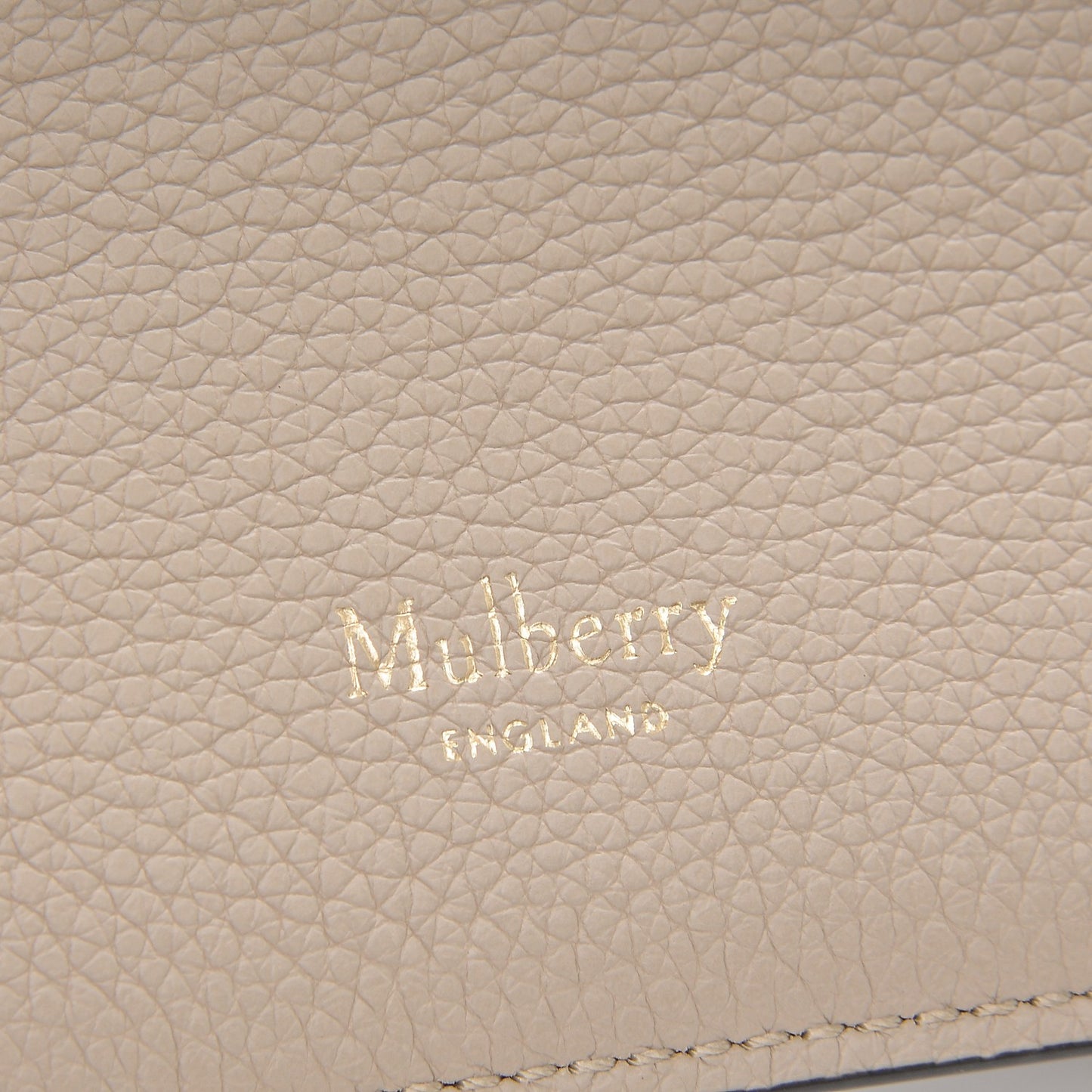 Classic Grain Calfskin Small Clifton Flap Dune