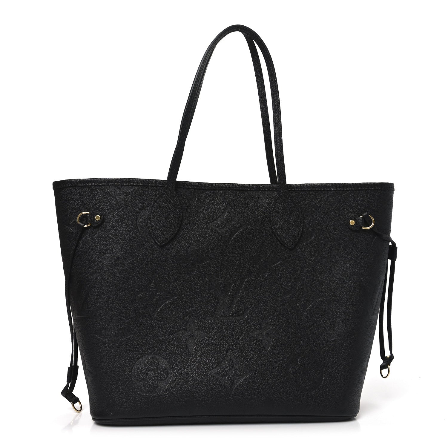 Louis Vuitton Empreinte Monogram Giant Neverfull MM Black 1 of 9