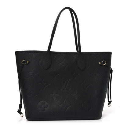 Louis Vuitton Empreinte Monogram Giant Neverfull MM Black 1 of 9