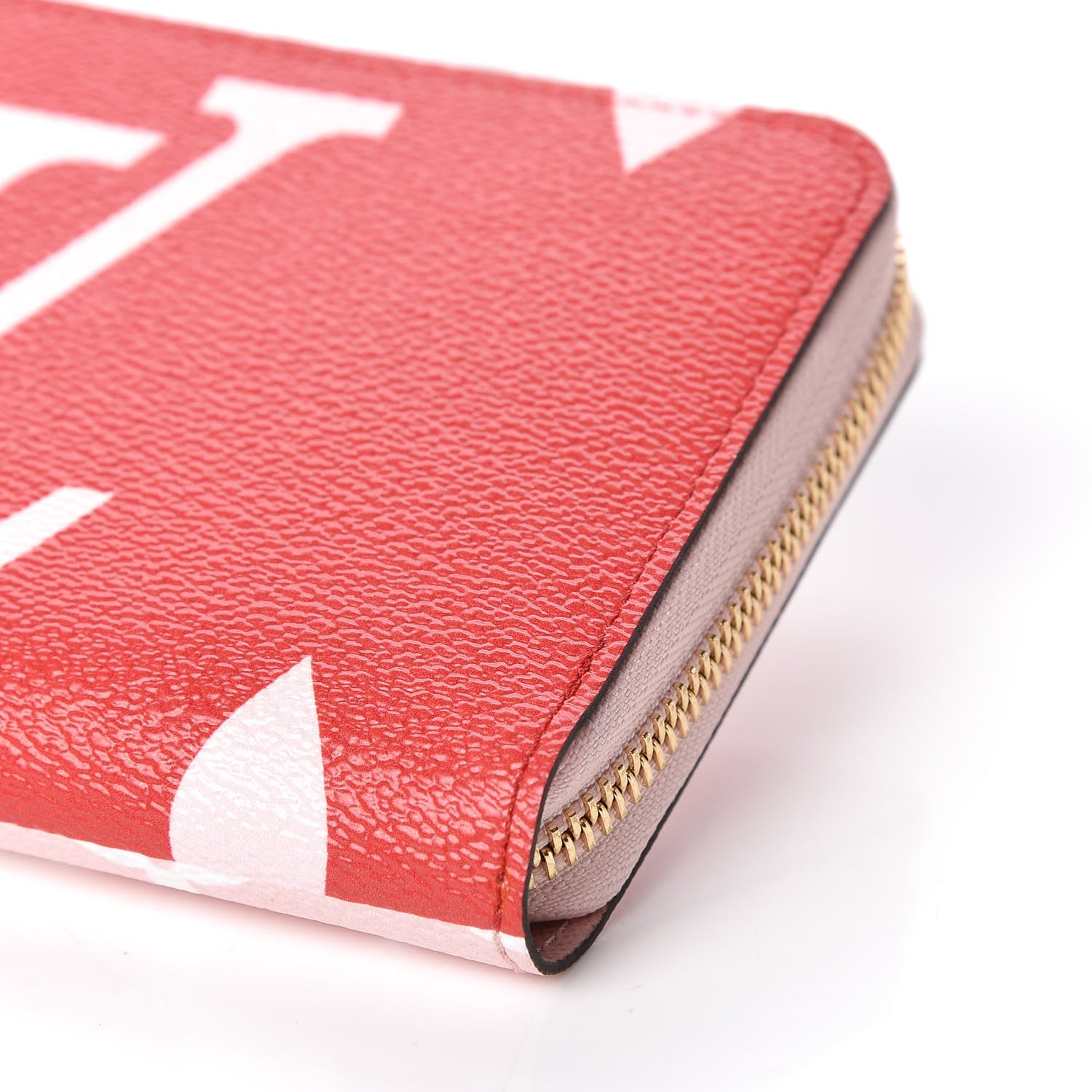 Louis Vuitton Monogram Giant Zippy Wallet Rouge Rose 7 of 14